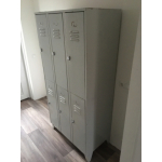 Vintage industriele lockerkast